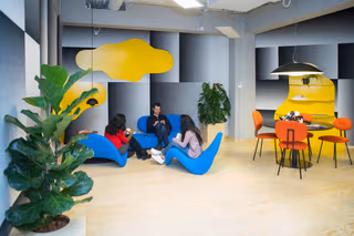 1 Person Coworking Desk