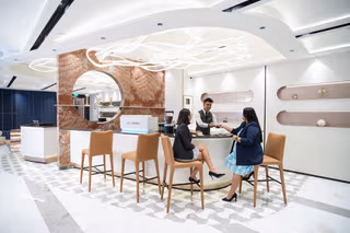 9 Person Coworking Desk