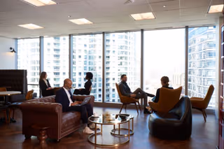 1 Person Coworking Desk