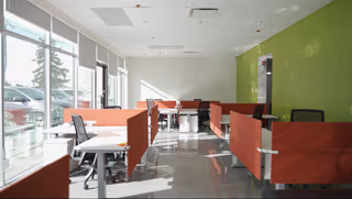 2 Person Coworking Desk