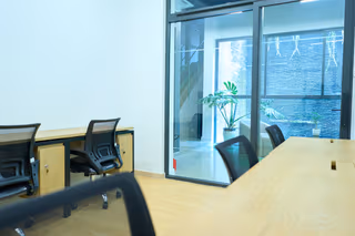 3 Person Coworking Desk