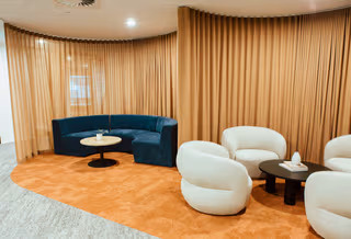 3 Person Coworking Desk