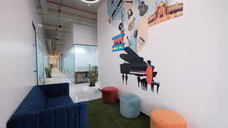 3 Person Coworking Desk