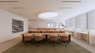 1 Person Coworking Desk