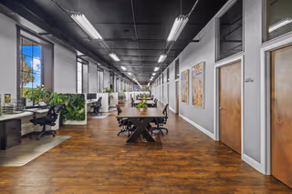 1 Person Coworking Desk