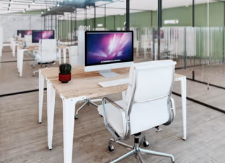 1 Person Coworking Desk