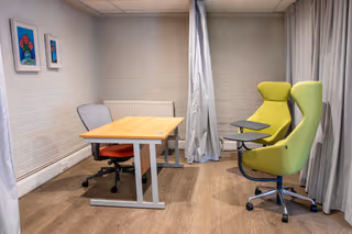 3 Person Coworking Desk