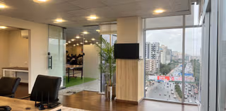 4 Person Coworking Desk