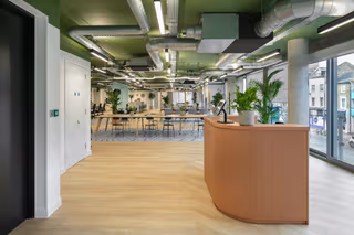 1 Person Coworking Desk