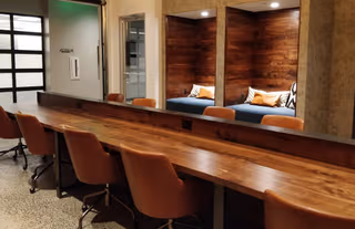 3 Person Coworking Desk