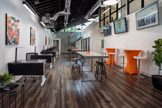 3 Person Coworking Desk