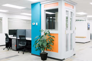 1 Person Private Office