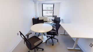 3 Person Coworking Desk