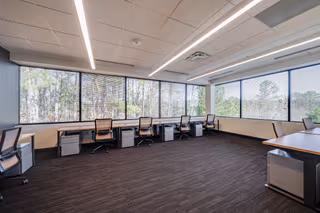 3 Person Coworking Desk