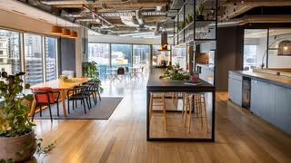 8 Person Coworking Desk