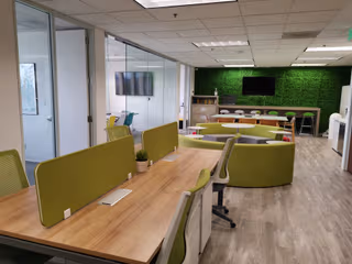 1 Person Coworking Desk