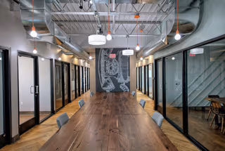 5 Person Coworking Desk