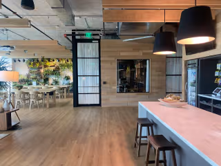 3 Person Coworking Desk