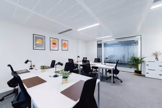 1 Person Coworking Desk