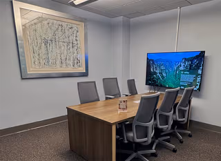4 Person Coworking Desk