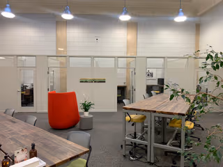 5 Person Coworking Desk