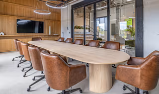 3 Person Coworking Desk