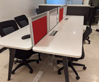 2 Person Coworking Desk