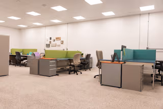 3 Person Coworking Desk