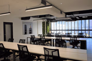 2 Person Coworking Desk