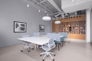 1 Person Coworking Desk