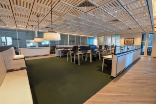 3 Person Coworking Desk