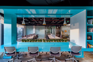 3 Person Coworking Desk