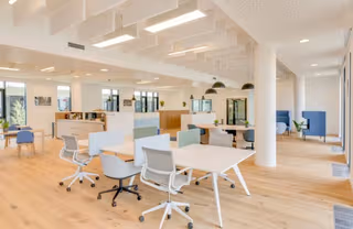 1 Person Coworking Desk