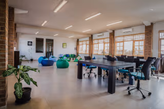 2 Person Coworking Desk