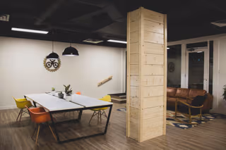 3 Person Coworking Desk