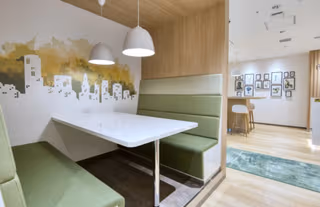 1 Person Coworking Desk