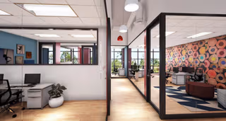 2 Person Private Office