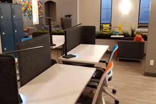 3 Person Coworking Desk