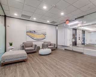 3 Person Coworking Desk
