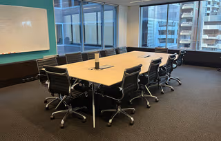 5 Person Coworking Desk