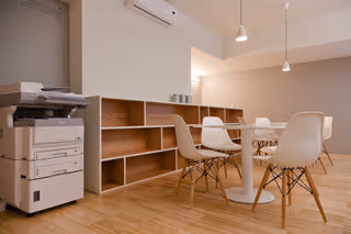 3 Person Coworking Desk