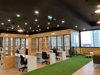 1 Person Coworking Desk