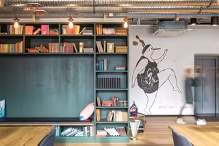 1 Person Coworking Desk