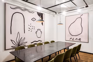3 Person Coworking Desk