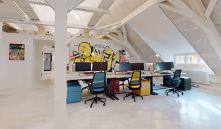 4 Person Coworking Desk
