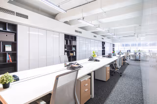 1 Person Coworking Desk