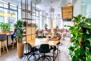 4 Person Coworking Desk