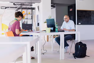 1 Person Coworking Desk