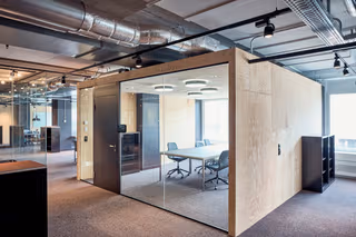 3 Person Coworking Desk