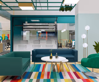 1 Person Coworking Desk
